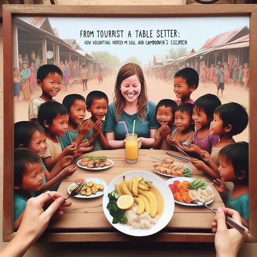 From Tourist to Table Setter: How Volunteering Nourished My Soul and Cambodia’s Children